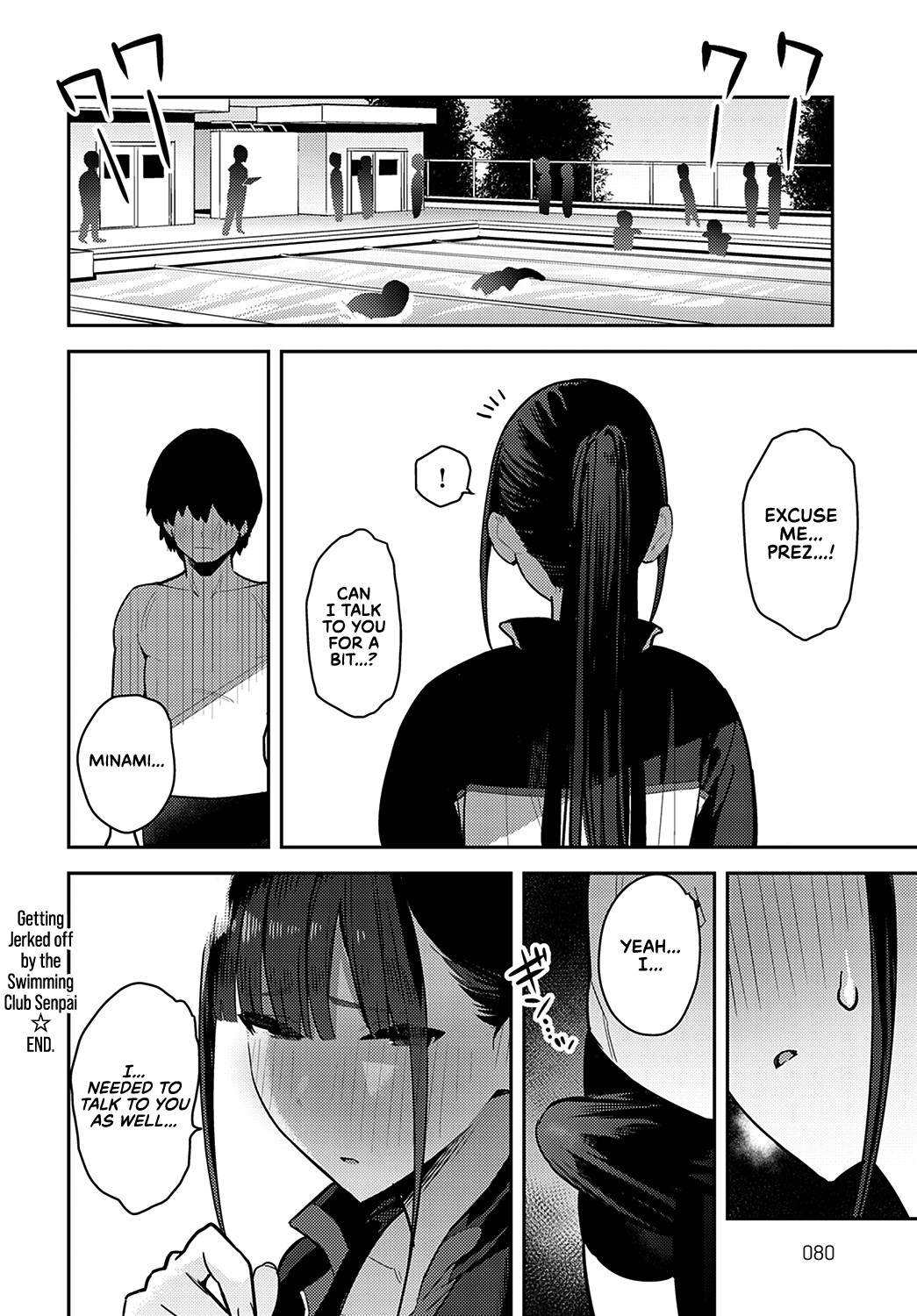 Hentai Manga Comic-Getting Jerked off by the Swimming Club Senpai-Read-35